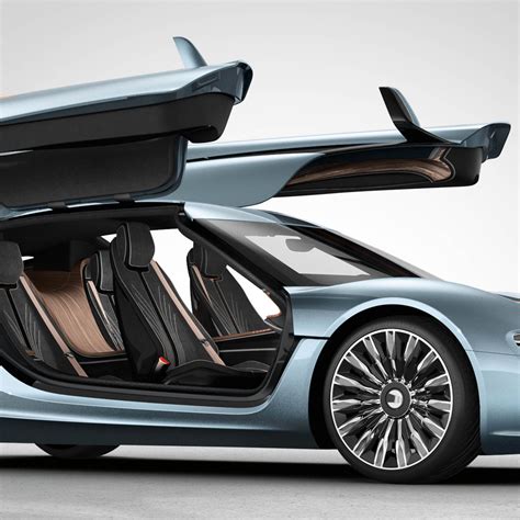 What Tesla Has Butterfly Doors Elegant Quant E Sportlimousine Side