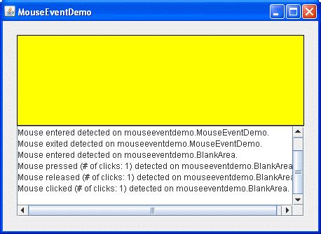 Let us see an example for catching mouse scroll wheel event in javascript. How to Write a Mouse Listener (The Java™ Tutorials ...