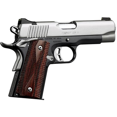 Kimber Compact Cdp Ii 45 Auto Acp 4in Blackstainless Pistol 61