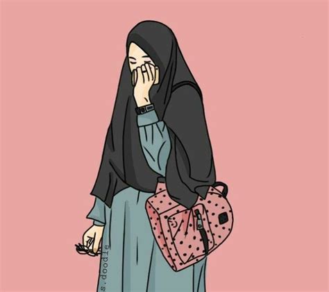Gambar Kartun Muslimah Anime Perempuan Tomboy Tapi Cantik 1001 Gambar