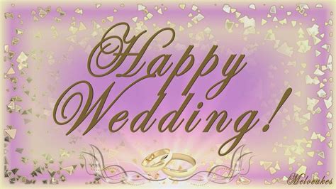 👰 🤵happy Wedding Greeting 2018👰 🤵video Greeting Cards Youtube