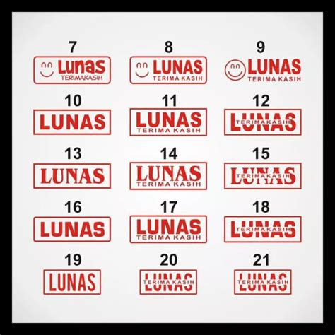 Detail Contoh Stempel Lunas Koleksi Nomer 28