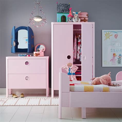 Ikea malm chest of 6 drawers 80x123cm whit. 25 Photos Childrens Pink Wardrobes | Wardrobe Ideas
