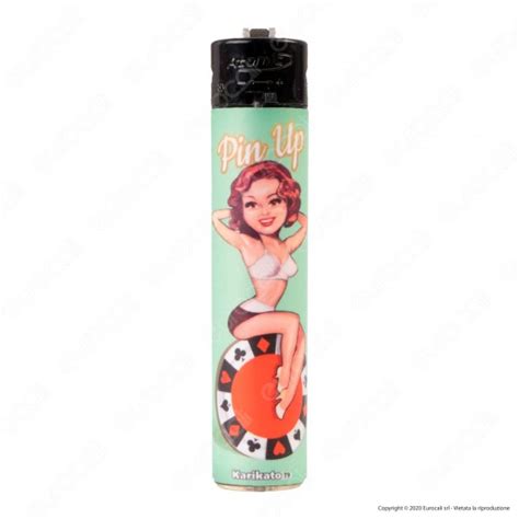 Accendini A Pietrina Atomic Maxi Fantasia Pin Up Box Da 48