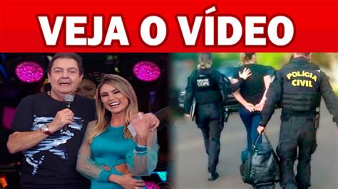 Bailarina Do Faustão Natacha Horana é PrΞs4 Em Santa Catarina Youtube