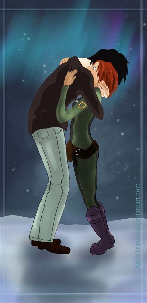 Artemis Fowl And Holly Short ~anub1zannika On Deviantart This Is So D