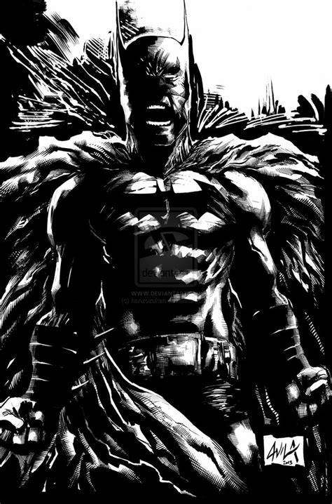 Batman By Javier Avila Hanzozuken On Deviantart Batman Art Batman