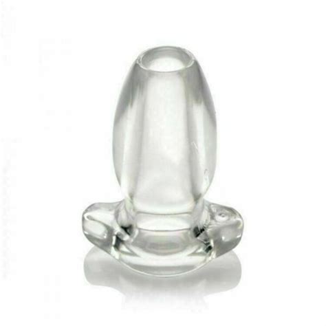 Peephole Clear Hollow Anal Butt Plug Dilator Expansion Tunnel For Sale Online Ebay