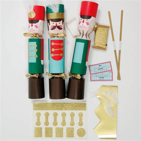Diy Nutcracker Christmas Cracker Kit For 10 By Little Baby Company