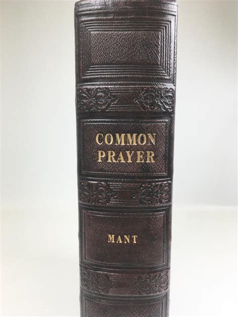 The Book Of Common Prayer The Book Of Common Prayer According To The