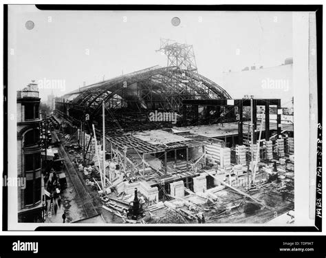 Photocopy Of Circa 1892 Construction Photograph Courtesy Of Reading
