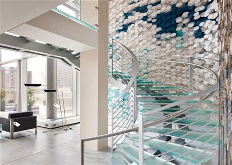 At glass & stainless, our bespoke staircase designs feature only the highest levels of craftsmanship and careful attention to detail. Modern Curved Basement Stairs Laminated Tempered Glass ...