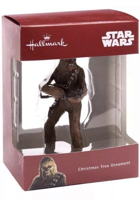 2018 Hallmark Star Wars Chewbacca Christmas Tree Ornament Disney Han