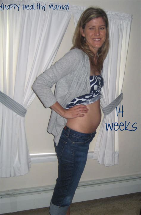 Around this time, the average fetus weighs about 1.5 ounces and can measure up to 3.5 inches long, crown to rump. My pregnancy: 14 weeks - Happy Healthy Mama