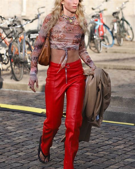 Chic Ways To Wear Red Pants In Who What Wear