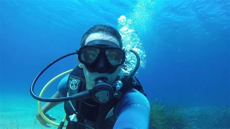 diving in mykonos greece youtube