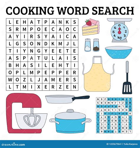 Get Annoyed Empire Clam Cooking Utensils Word Search Slump Notebook