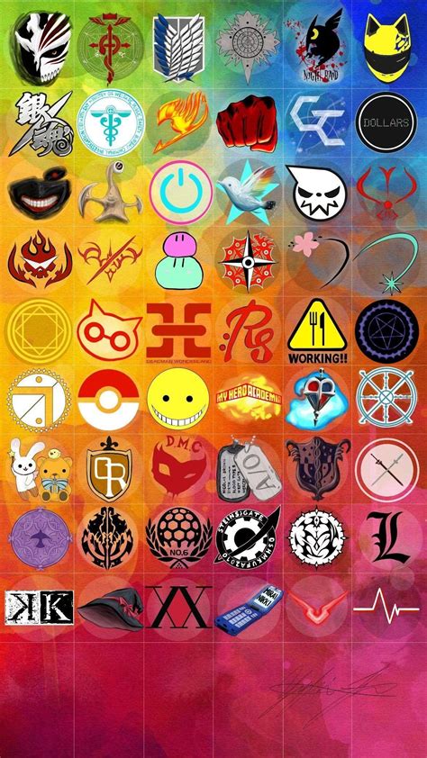 Anime Symbols Wallpapers Top Những Hình Ảnh Đẹp