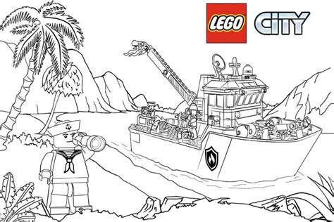 Disegni Da Colorare Di Lego City Stampa Gratuitamente