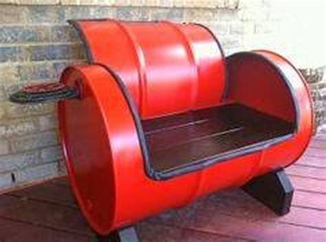 Repurposed old chair ideas can vary quite a bit; Barrel Metal Upcycled Chairs | Upcycle Art