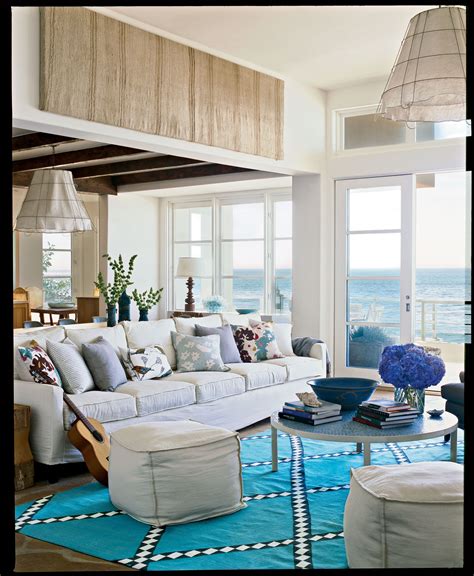 Beachy Theme Living Room Decoomo