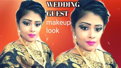 bengali wedding guest makeup tutorial wedding makeup tutorial chayanikas lifestyle youtube