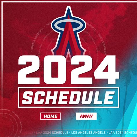 The First Look At Our 2024 Schedule 👀 Los Angeles Angels