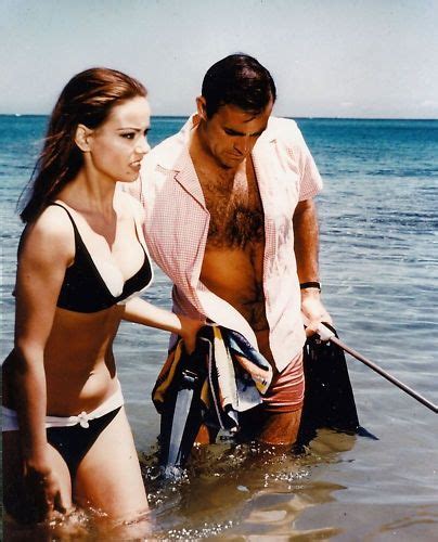 Claudine Auger Sean Connery In 2020 James Bond Actors