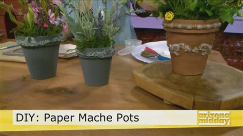 How To Make A Paper Mache Flower Pot Best Flower Site