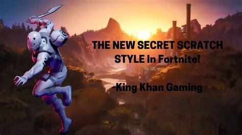 The New Secret Scratch Style 8 Ball In Fortnite Youtube