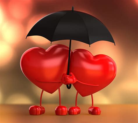 Couple Hearts Mobile9 Schöne Herzen Herzbilder Liebe Gute Nacht Grüße