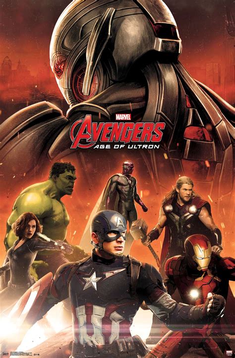 Marvel Cinematic Universe Avengers Age Of Ultron Avengers Poster Ebay