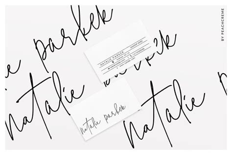 The Styled Edit Chic Ligature Font Signature Fonts Typography Script