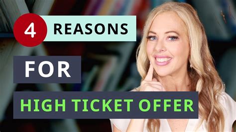 4 Proven Reasons Why You Should Choose High Ticket Model Youtube