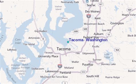 Tacoma Washington Tide Station Location Guide