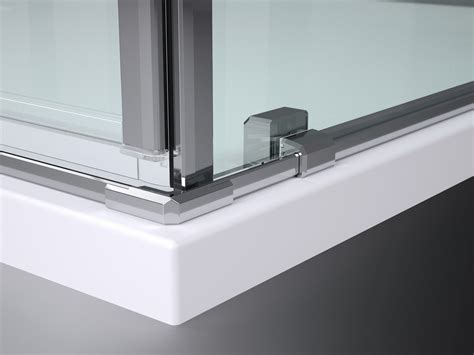 Corner Custom Tempered Glass Shower Cabin Linea Lb Lg By Vismaravetro