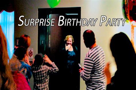 Surprise Birthday Party Youtube