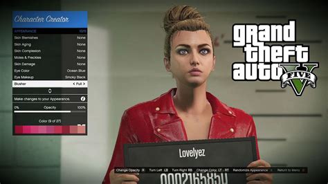 How To Customize Gta Online Character