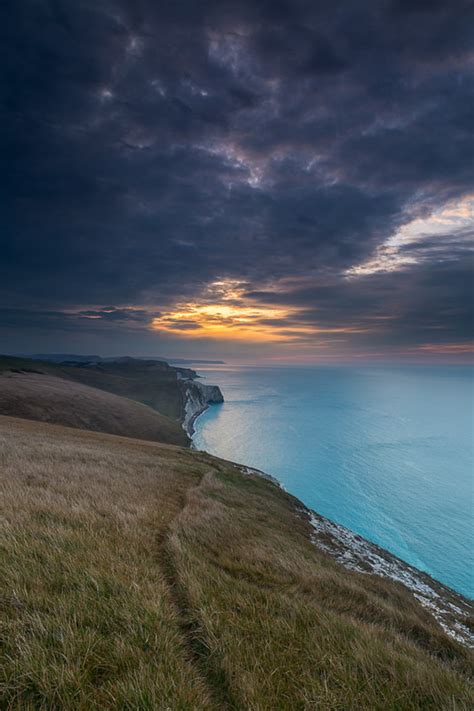 View Towards Bats Head From White Nothe Dorset