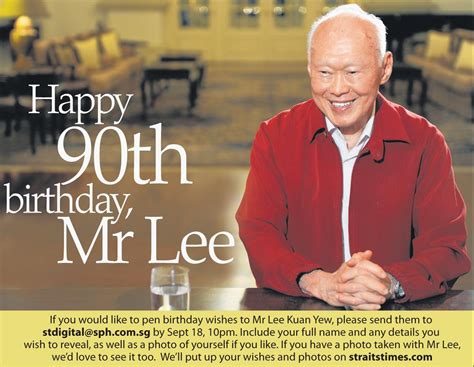 Pm lee kuan yew traveled in a regular first class as everyone else, ate fro. Under The Angsana Tree: Lee Kuan Yew turns 90