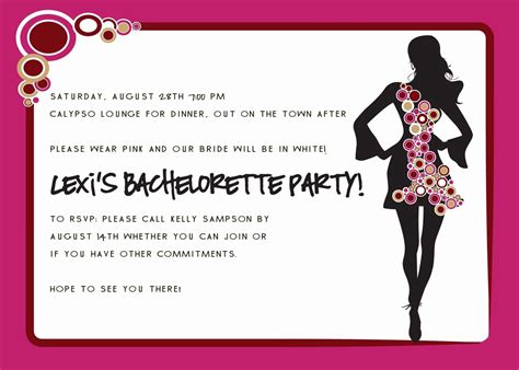 Funny Bachelorette Party Invitation Wording New Beautiful Bride  Funny Bachelorette Party