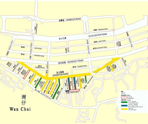 Transport Department Map For Wan Chai