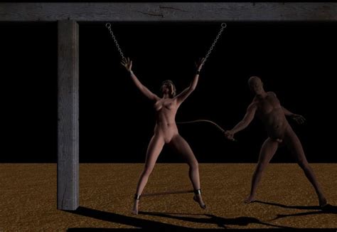 Naked Female Slave Whipped Cumception