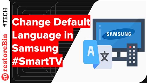 How To Change Default Display Language In Samsung Smart Tv Youtube