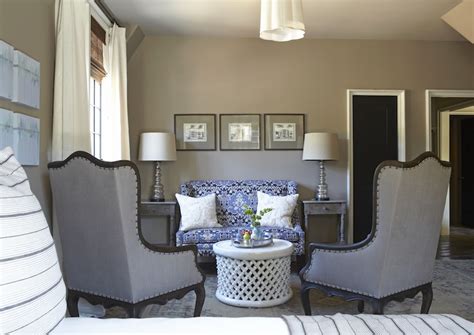 Taupe Paint Colors Transitional Bedroom Benjamin