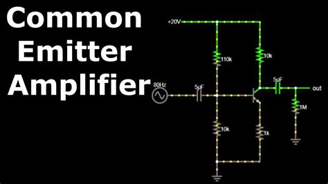 Common Emitter Amplifier Configuration