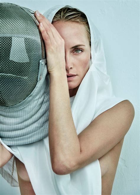 Amber Valletta For Vogue Magazine Ukraine April Hawtcelebs