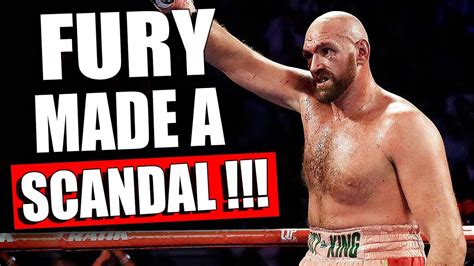 Tyson Fury Made A Scandal Before The Fight With Anthony Joshua Because Of The Fee Deontay