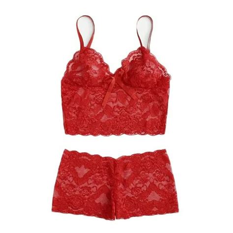 Honeeladyy Sales Online Women Lace Lingerie For Sex Floral Cami With