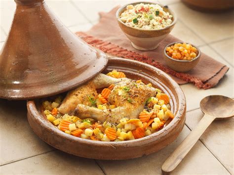 Moroccan Chicken Tagine Potatoes And Carrots Recipe